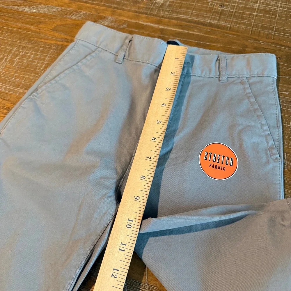 Childrens Place Boys Shorts Lot Navy Gray Khaki 12 Slim Husky NEW School Uniform